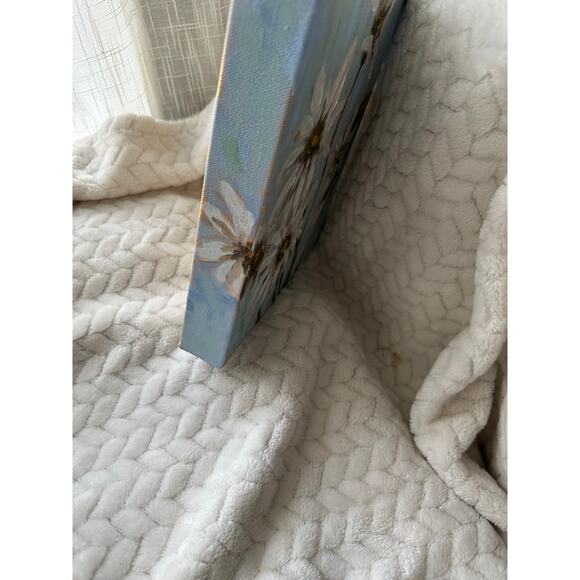 Original Oil Painting of Daisies 8x10 inches - Picture 3 of 7